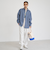 USA COTTONソフトフランネルシャツ（無地）