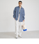 USA COTTONソフトフランネルシャツ（無地）