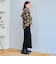 TRオンブレチェックフーディシャツ