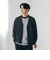 コットンライク ニットカーディガン