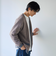 ショートフェザーニットカーディガン