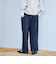 TRストライプタックワイドパンツ