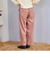 バイオウォッシュコーデュロイワイドパンツ