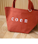 【一部WEB限定カラー・新素材】coen（コーエン）ロゴ アソートトートバッグ(Sサイズ)