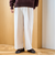 【定番】イージービューティー裏起毛ワイドパンツ（WEB限定サイズあり）