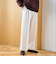 【定番】イージービューティー裏起毛ワイドパンツ（WEB限定サイズあり）