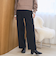 【定番】イージービューティー裏起毛ワイドパンツ（WEB限定サイズあり）