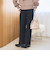 【定番】イージービューティー裏起毛ワイドパンツ（WEB限定サイズあり）