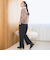 【定番】イージービューティー裏起毛ワイドパンツ（WEB限定サイズあり）