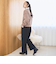 【定番】イージービューティー裏起毛ワイドパンツ（WEB限定サイズあり）