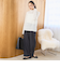 【定番】イージービューティー裏起毛ワイドパンツ（WEB限定サイズあり）