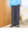 【定番】イージービューティー裏起毛ワイドパンツ（WEB限定サイズあり）