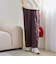 【定番】イージービューティー裏起毛ワイドパンツ（WEB限定サイズあり）