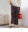 【定番】イージービューティー裏起毛ワイドパンツ（WEB限定サイズあり）
