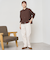 【定番】イージービューティー裏起毛テーパードパンツ（WEB限定サイズあり）