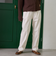 【定番】イージービューティー裏起毛テーパードパンツ（WEB限定サイズあり）