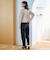 【定番】イージービューティー裏起毛テーパードパンツ（WEB限定サイズあり）