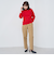 【定番】イージービューティー裏起毛テーパードパンツ（WEB限定サイズあり）