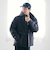 ヒートシェルターフードブルゾン【保温性、撥水性、帯電防止（裏生地）】