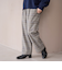 【定番】イージービューティーチェックワイドパンツ（WEB限定サイズあり）