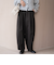 ウールライク裏起毛イージーカーブパンツ