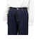 裏起毛ワイドデニムパンツ