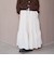 ウールライクガーゼティアードスカート