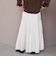 ウールライクガーゼティアードスカート