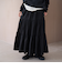 ウールライクガーゼティアードスカート