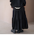 ウールライクガーゼティアードスカート