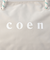 coen（コーエン）ロゴ ポリキャンバスショルダーバッグ（WEB限定カラーあり）