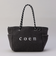 coen（コーエン）ロゴ リバーシブルボア＆チェックトートバッグ