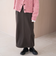 【REVERSE WARM】ナロースカート（WEB限定サイズあり）
