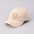 ロゴ刺繍ウールライクキャップ