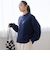 フラッフィーモックネック ウォッシャブルニット（WEB限定カラーあり）