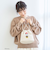【MICKEY（ミッキー）/別注】レザーライク巾着バッグ