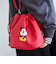 【MICKEY（ミッキー）/別注】レザーライク巾着バッグ
