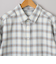 【スプリングカラー】ネルチェック レギュラーカラー長袖シャツ