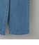 フロントジップデザインデニムサロペット