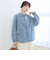 ナッピングデニムシャツジャケット