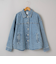 ナッピングデニムシャツジャケット