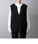カットジョーゼット キーネックベスト