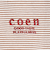 coen（コーエン）ロゴ刺繍 ユニロンT