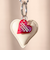 ハートモチーフキーチェーン