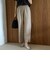 【再入荷/新色登場/ストレッチ/防しわ】【シリーズ累計販売数1万本突破】とろさらイージーワイドパンツ（Youtube紹介アイテム/WEB限定サイズあり）