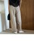 【再入荷/新色登場/ストレッチ/防しわ】【シリーズ累計販売数1万本突破】とろさらイージーワイドパンツ（Youtube紹介アイテム/WEB限定サイズあり）
