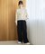 【再入荷/新色登場/ストレッチ/防しわ】【シリーズ累計販売数1万本突破】とろさらイージーワイドパンツ（Youtube紹介アイテム/WEB限定サイズあり）