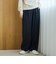 【再入荷/新色登場/ストレッチ/防しわ】【シリーズ累計販売数1万本突破】とろさらイージーワイドパンツ（Youtube紹介アイテム/WEB限定サイズあり）