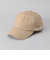 ロゴ刺繍ツイルキャップ