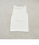 リブスクエアネックタンクトップ